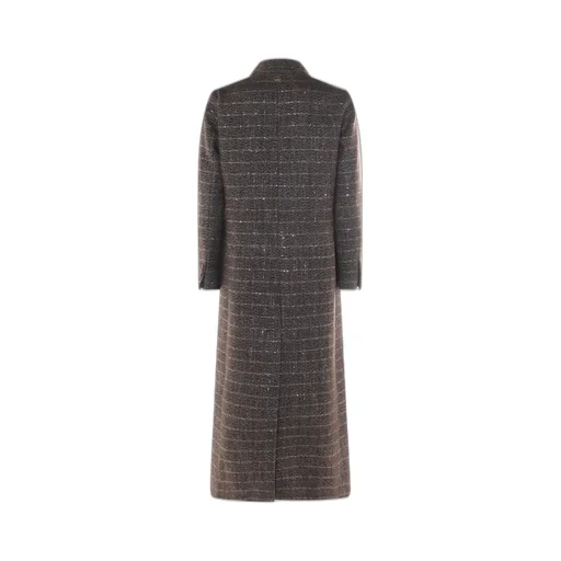 Double-Breasted Long Coat