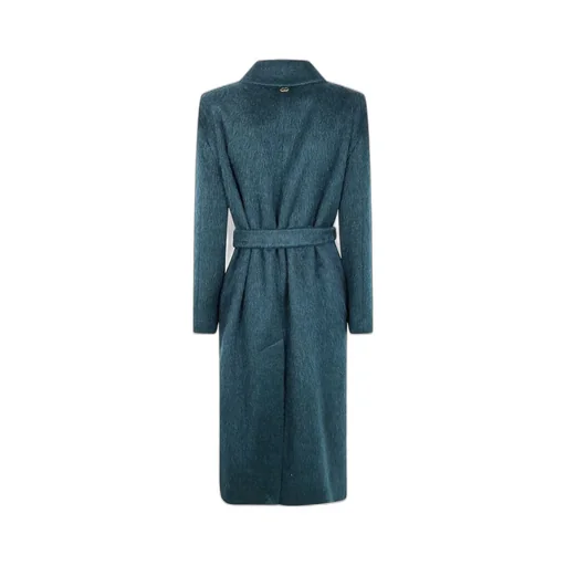 Double-Breasted Coat With Belt
