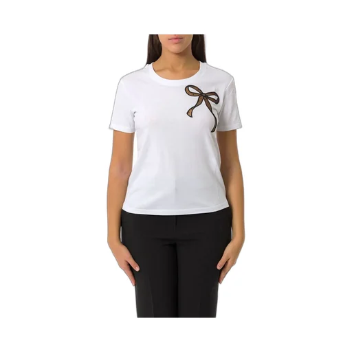 T-Shirt With Bow Detail