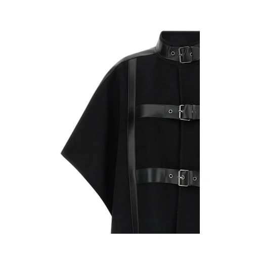 Cape With Leather Straps