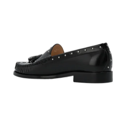 Loafers With Tassels And Studs