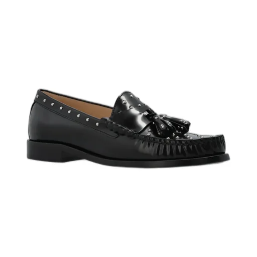 Loafers With Tassels And Studs