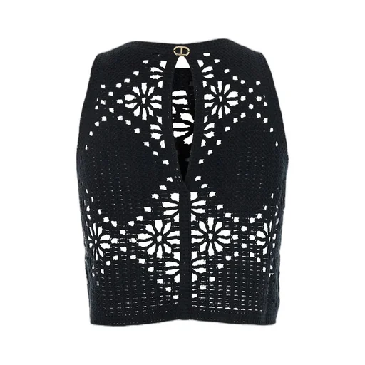 Cropped Crochet Top