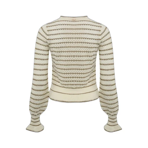 Striped Knit Sweater