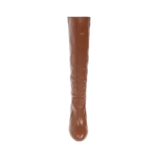 Knee-High Leather Boots