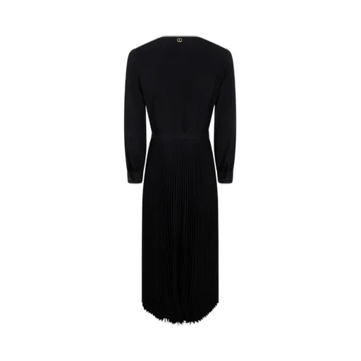 Pleated Midi Dress