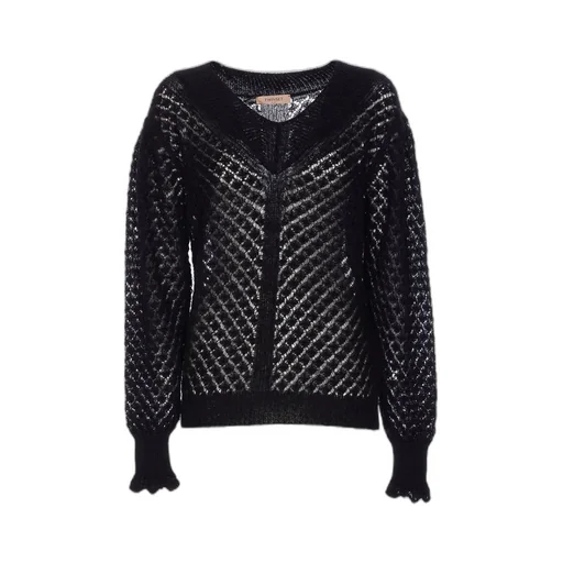 V-Neck Knit Sweater