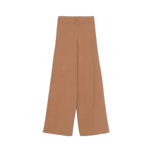 Wide-Leg Knit Pants