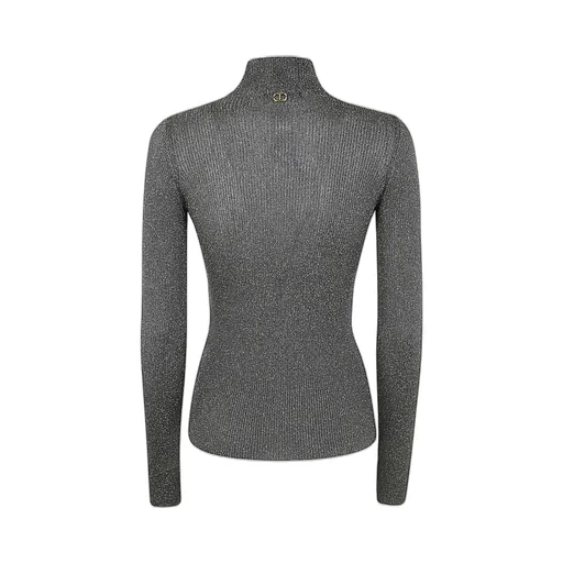 Ribbed Turtleneck Top