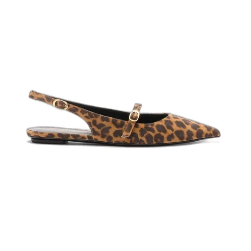 Pointed Toe Slingback Flats