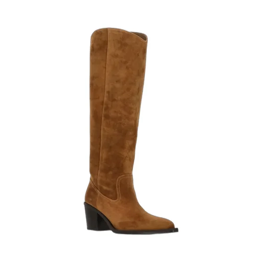 Knee-High Suede Boots