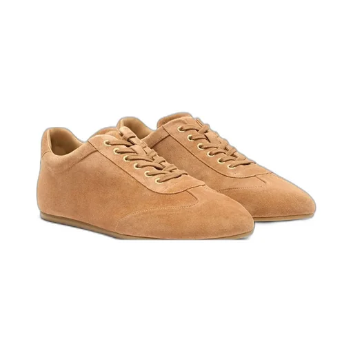 Low-Top Suede Sneakers