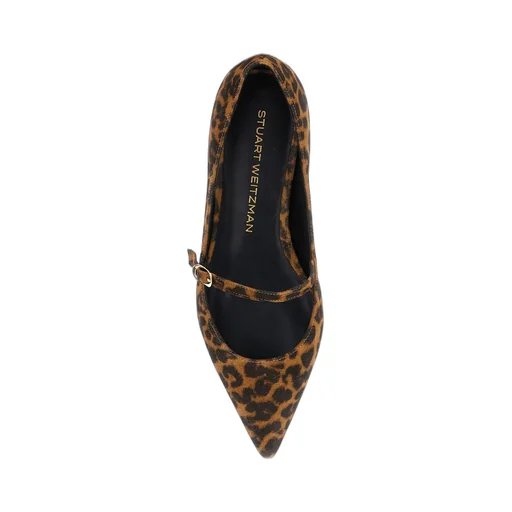 Pointed-Toe Mary Jane Flats