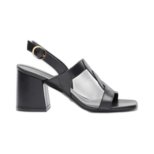 Block Heel Slingback Sandals