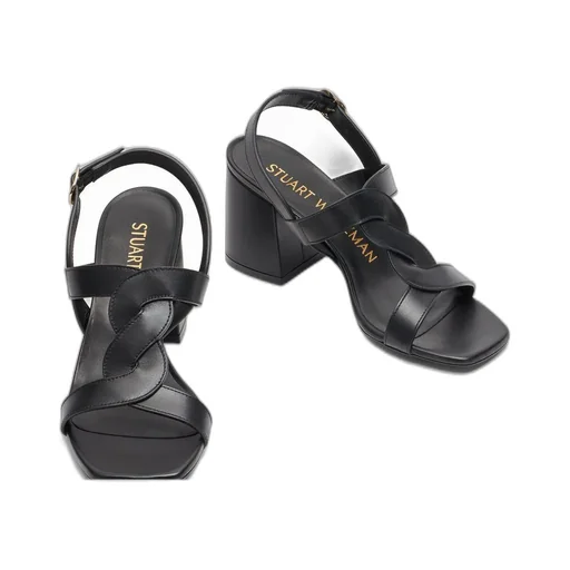 Block Heel Slingback Sandals