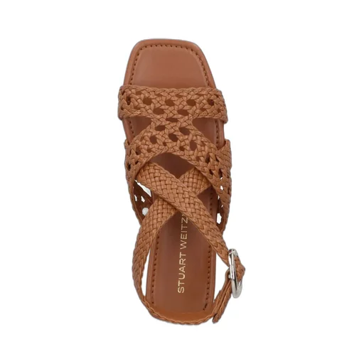 Braided Ankle Strap Sandals
