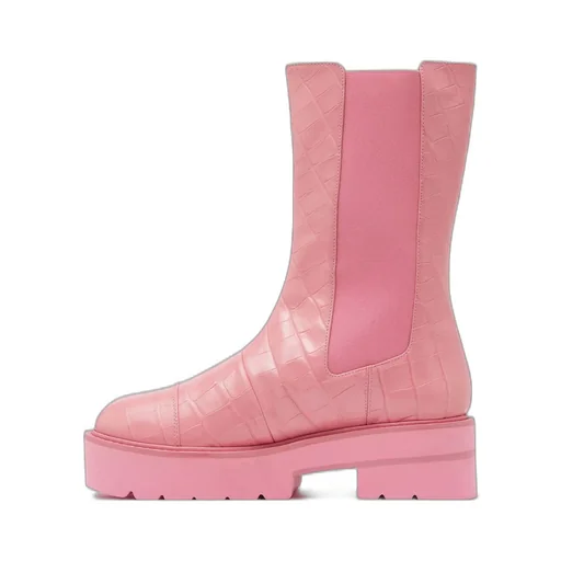 Platform Chelsea Boots