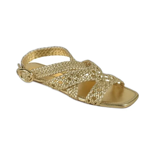 Woven Leather Sandals