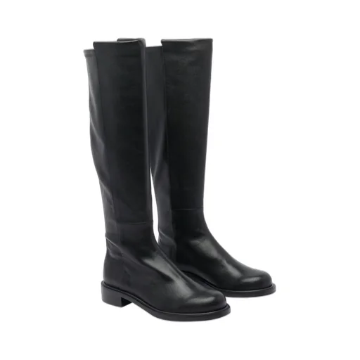 Knee-High Leather Boots