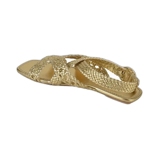 Woven Leather Sandals