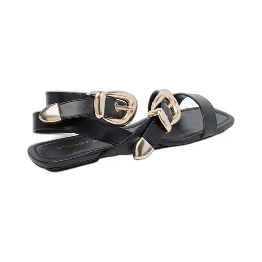 Flat Sandals With Buckle Detail