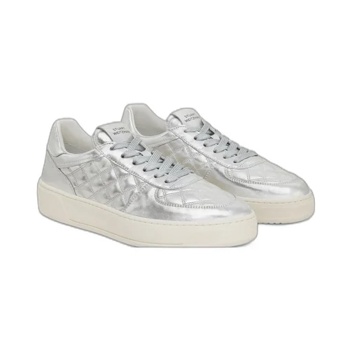 Quilted Leather Sneakers