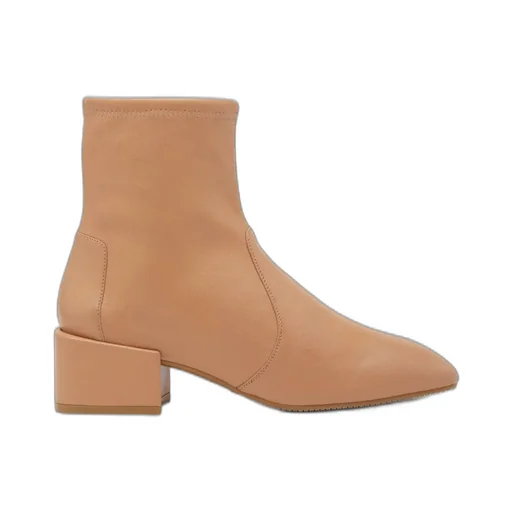 Block Heel Sock Boot