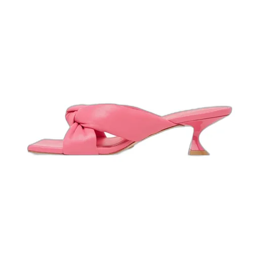 Twisted Mule Sandals