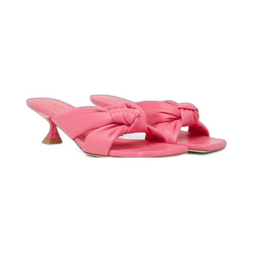 Twisted Mule Sandals