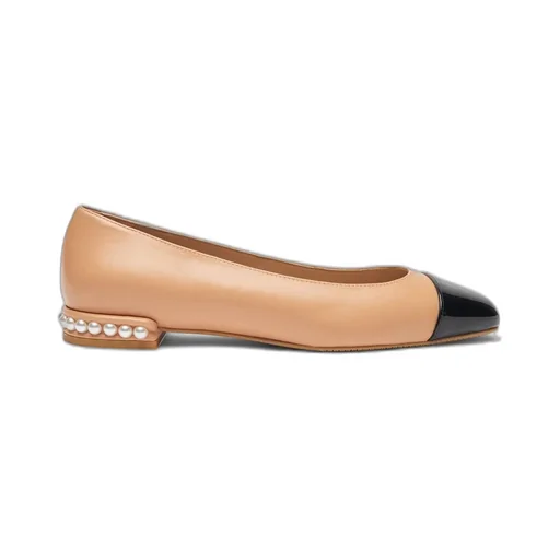 Cap Toe Ballet Flats