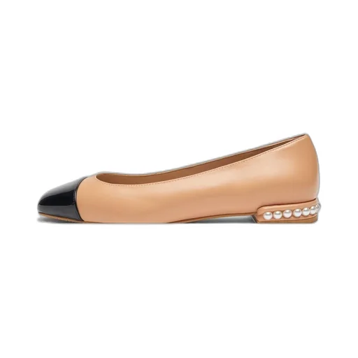 Cap Toe Ballet Flats