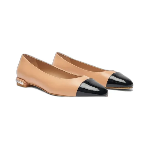Cap Toe Ballet Flats