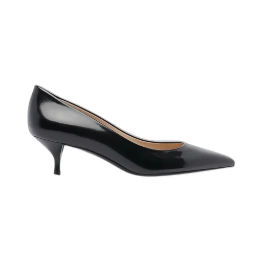 Pointed Toe Kitten Heel Pumps