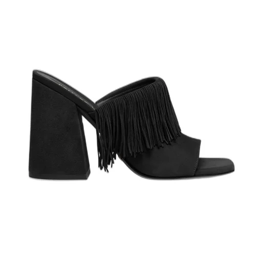 Mules With Fringe