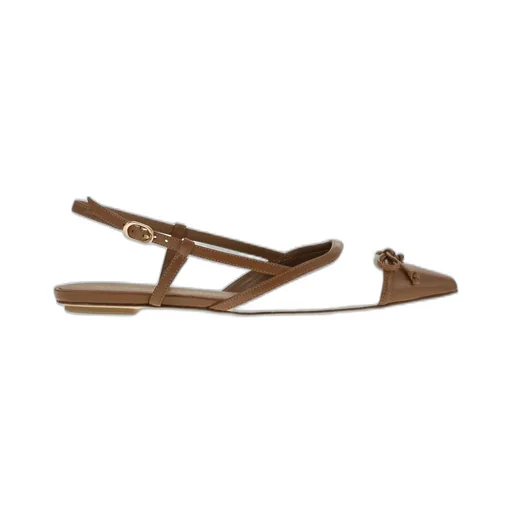 Pointed Toe Slingback Flats