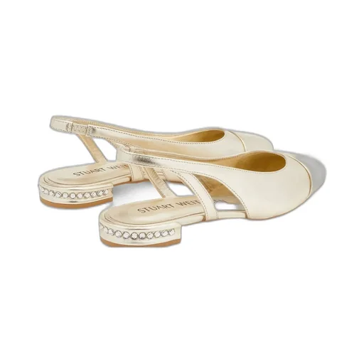 Cap Toe Slingback Flats
