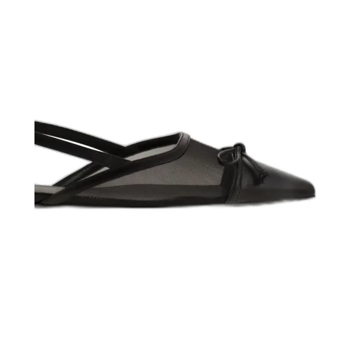 Mesh Slingback Flats