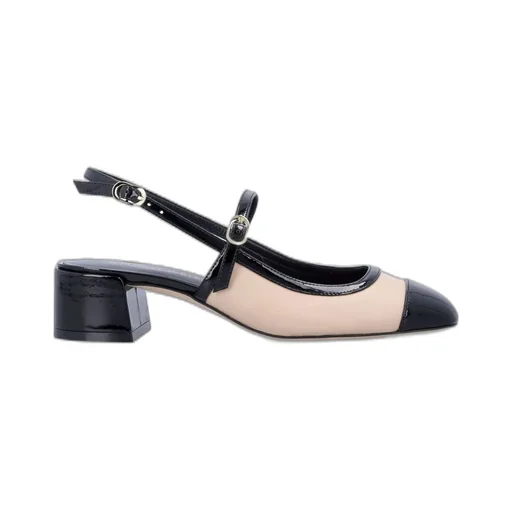 Mary Jane Slingback Heels