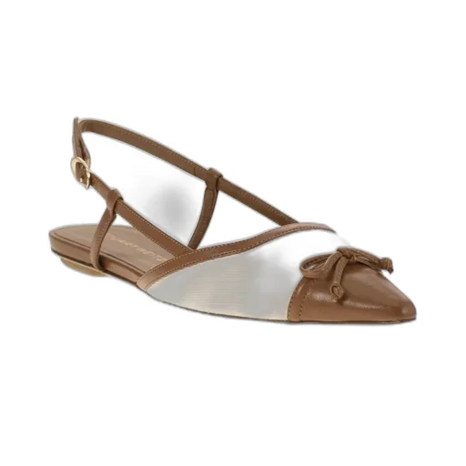 Pointed Toe Slingback Flats