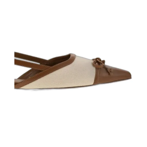 Pointed Toe Slingback Flats