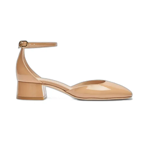 Pointed Toe Ankle Strap Flats