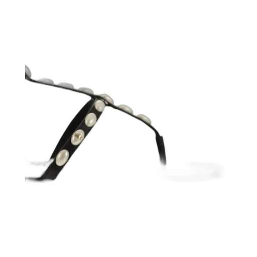Thong Sandals With Pearl Embellishments