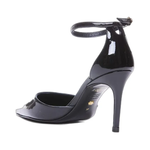 Pointed Toe Ankle Strap Heels