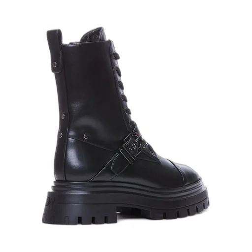 Lace-Up Boots