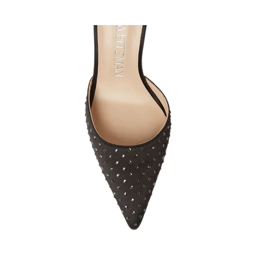 Pointed Toe Ankle Strap Pumps
