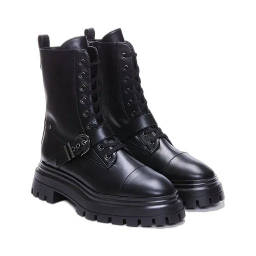 Lace-Up Boots