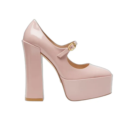 Platform Mary Jane Heels