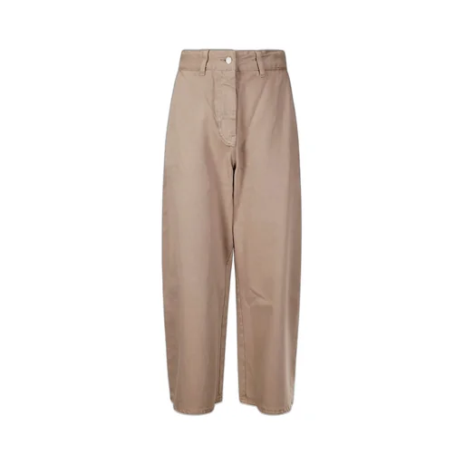 Wide-Leg Cropped Trousers