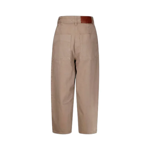Wide-Leg Cropped Trousers