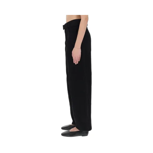 High-Waisted Wide-Leg Trousers